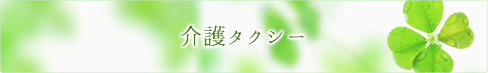 介護タクシー